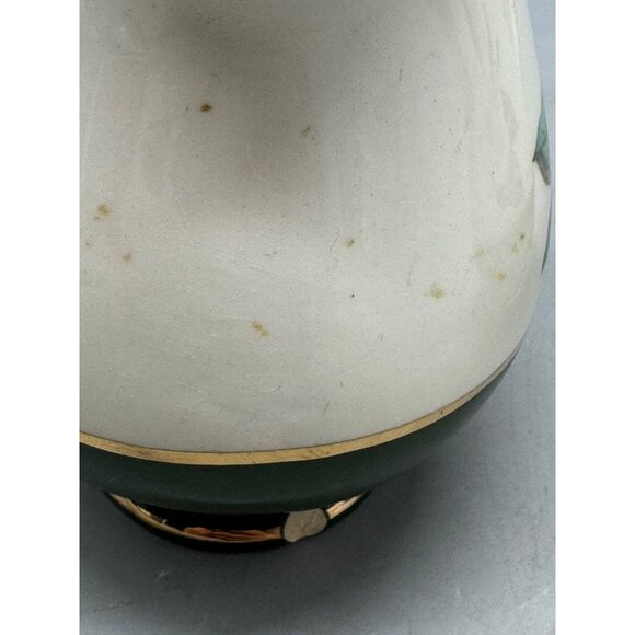 Cavalier Eggshell Porcelain Creamer & Sugar Magnolia Flower Design & Gold READ - Picture 16 of 16